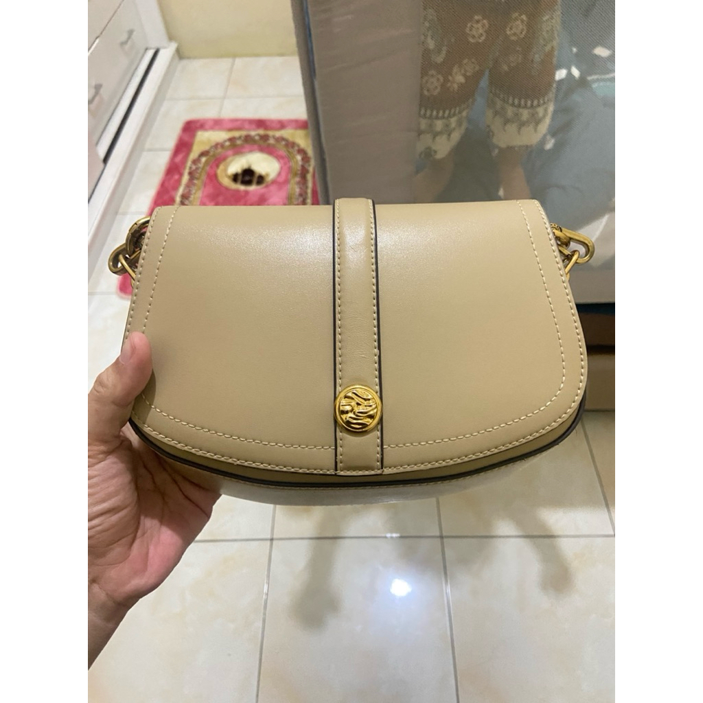 charles and keith sling bag chain ori (preloved)