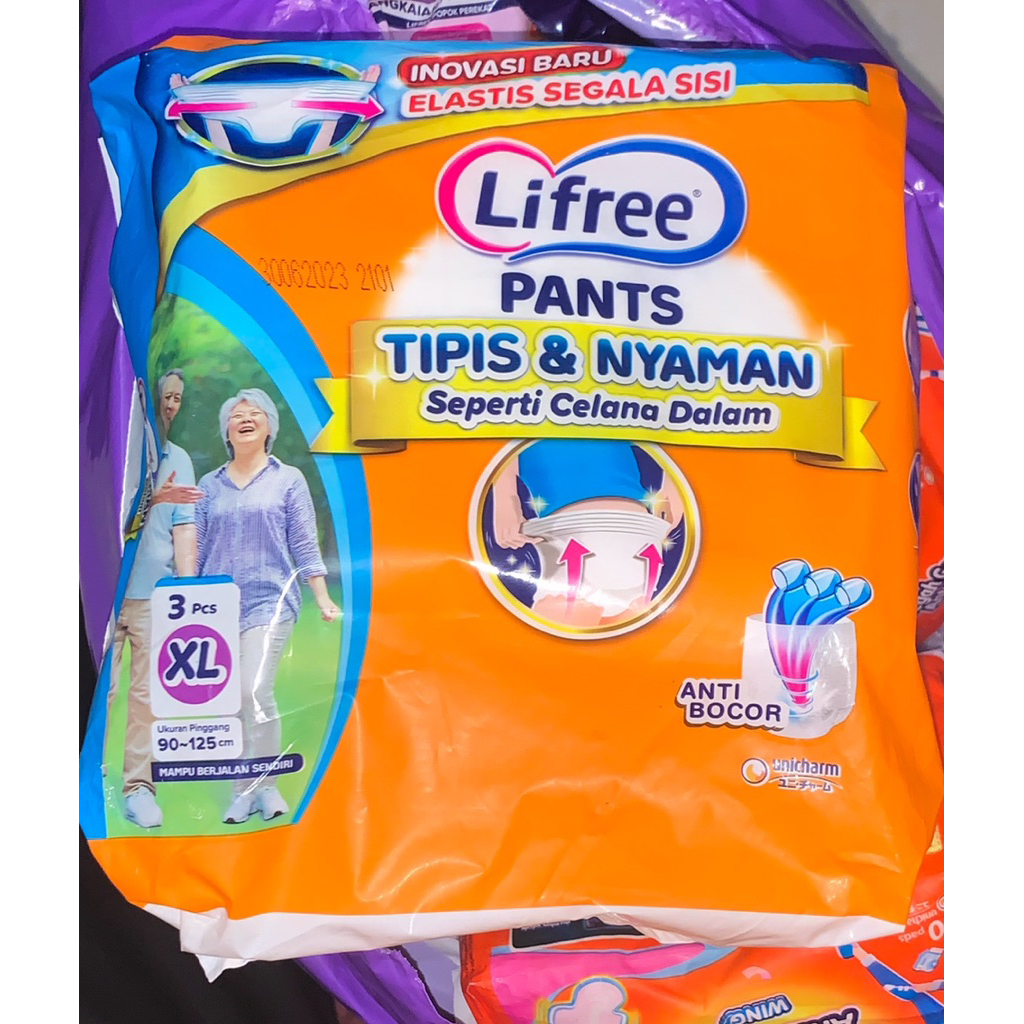 LIFREE PAMPERS DEWASA ANTI BOCOR XL