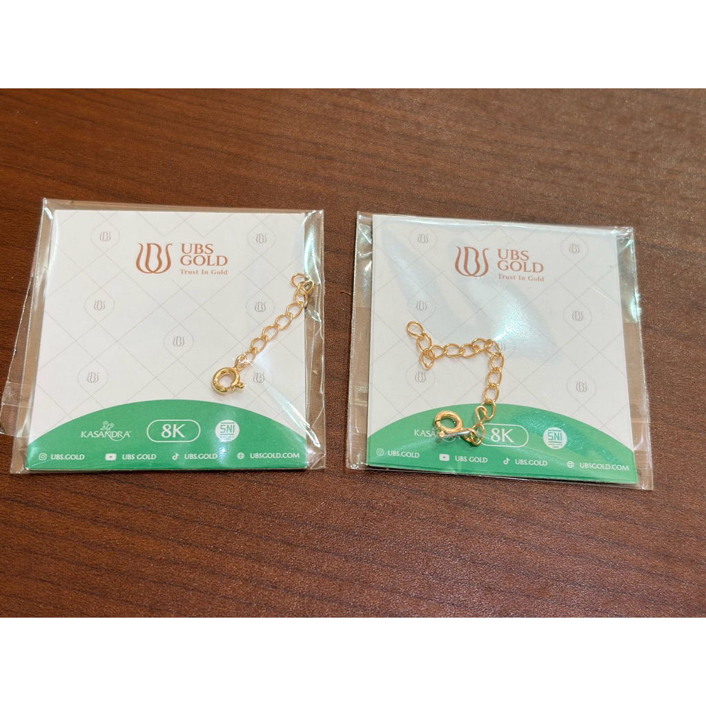 Extension Gelang Rantai UBS / Charm Bola