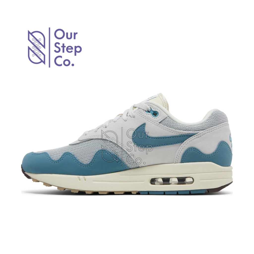 Sepatu Nike Air Max 1 Patta Noise Aqua Original BNIB