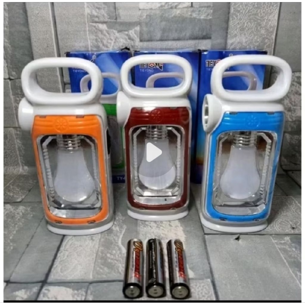 Senter Bohlam Tieyong Lampu Bohlam TY-F8-1 JC Senter Led Emergency