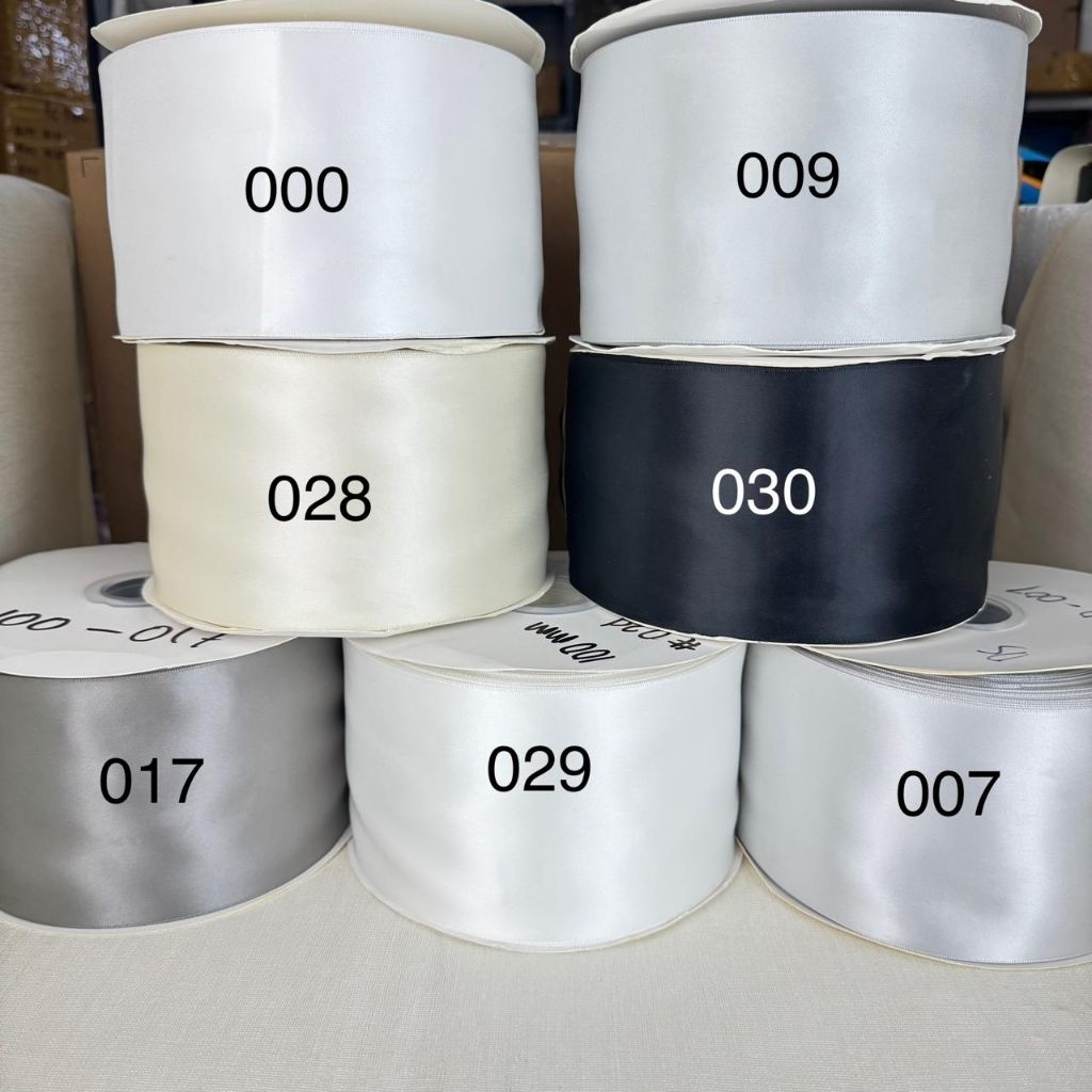 50 yard & 100 yard  - Double Satin 10 CM