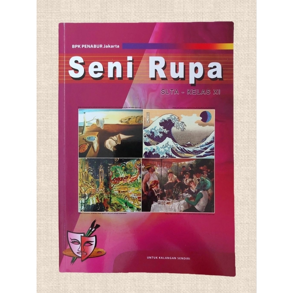[BARU] [ORI] Buku Seni Rupa SMA Kelas 11 BPK PENABUR Jakarta
