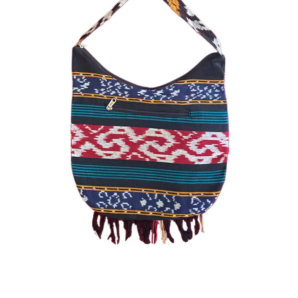 Tas Selempang Tenun Etnik Troso Jepara Motif Toraja Lombok Tenun