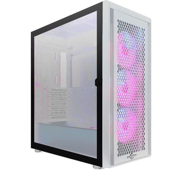 Casing PC CUBE GAMING STALLA WHITE - ATX - Vertical GPU Exclude Riser