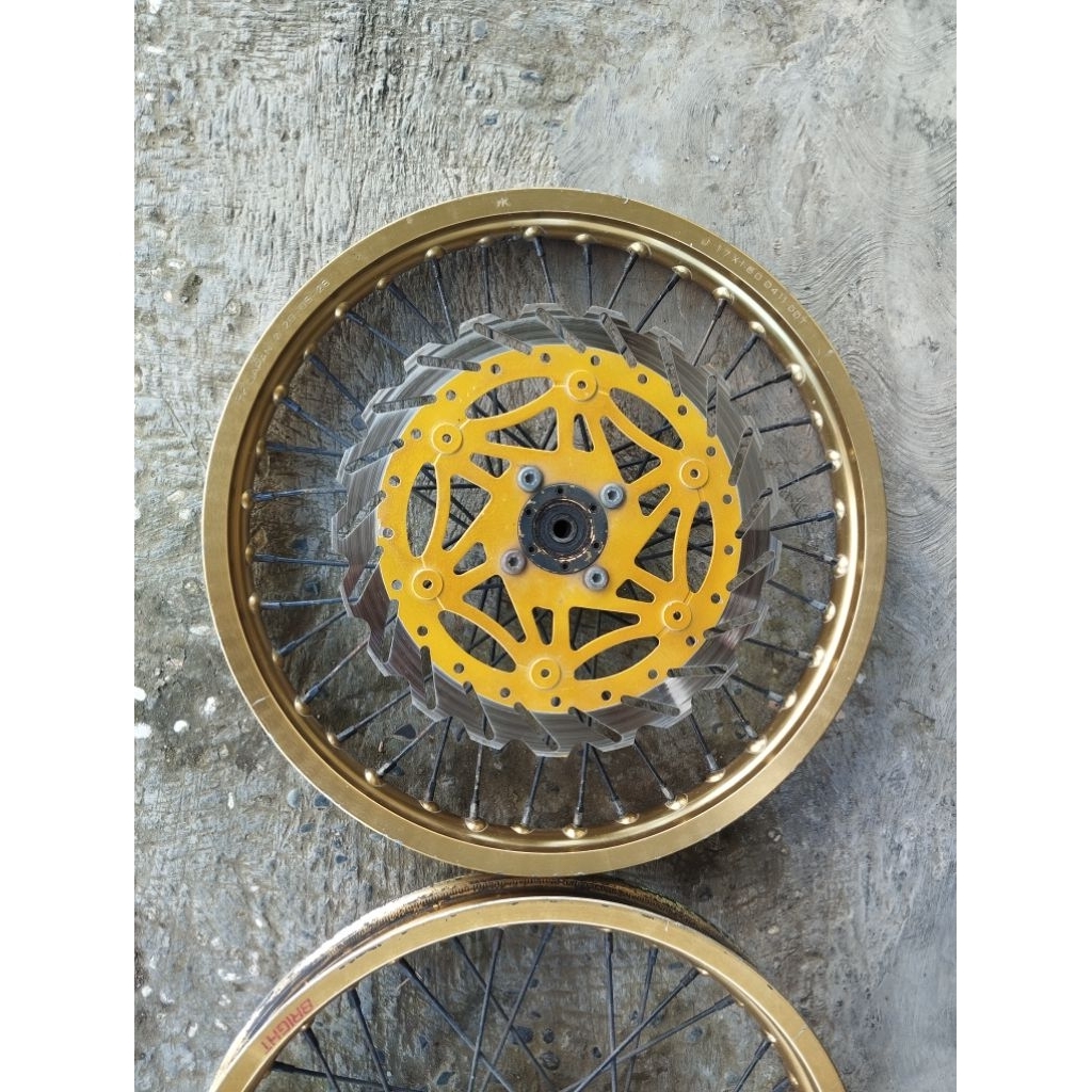Original Velg Pelek TK JAPAN RING 17 bekas pakai Satria FU CBU Thailand