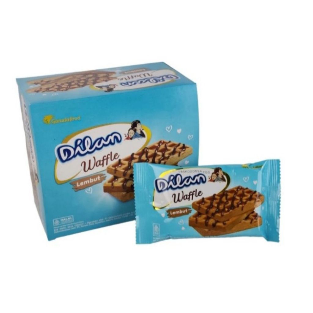 Waffle Coklat Dilan 1 Box