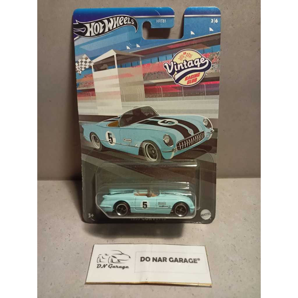 Hotwheels Silver Series Vintage Racing Club – 1955 Corvette
