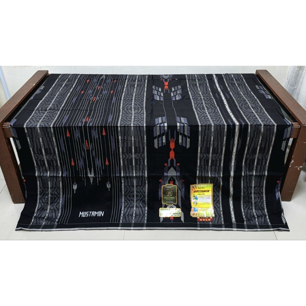 Sarung Tenun Mustamin 200 SGE, 400 SIF Mesres Spesial Motif Pilihan, elegant dan mewah