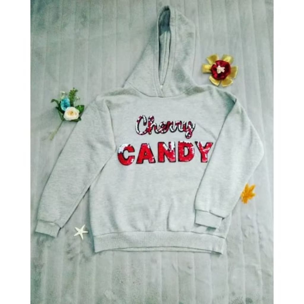 Sweater / Hoodie Anak Zara Girls Abu-Abu