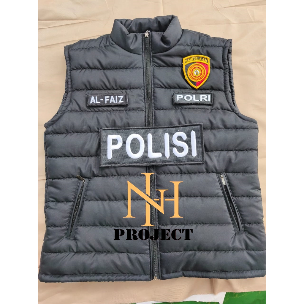 ROMPI INTELKAM -SAT INTELKAM - DIT INTELKAM ROMPI VEST CUSTOM BORDIR
