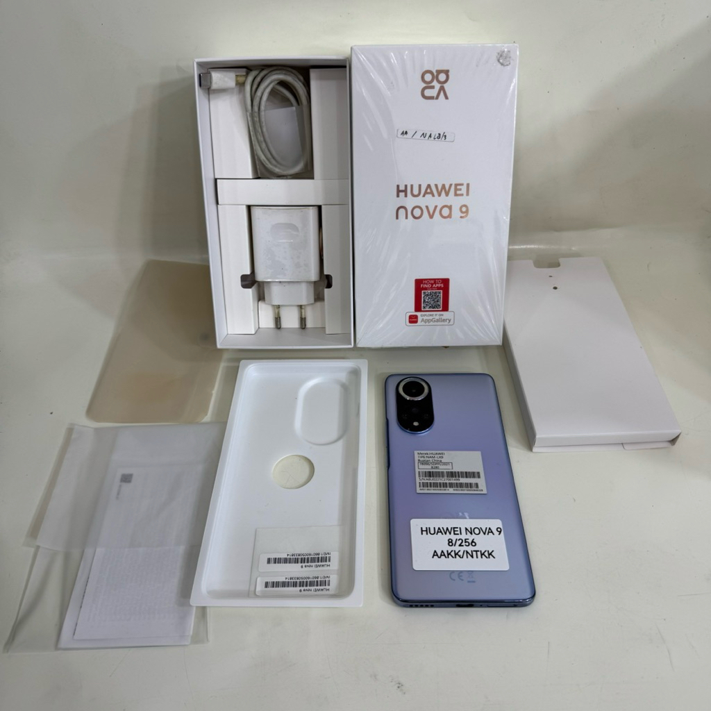 Huawei Nova 9 8/256gb Fullset Second Garansi Resmi