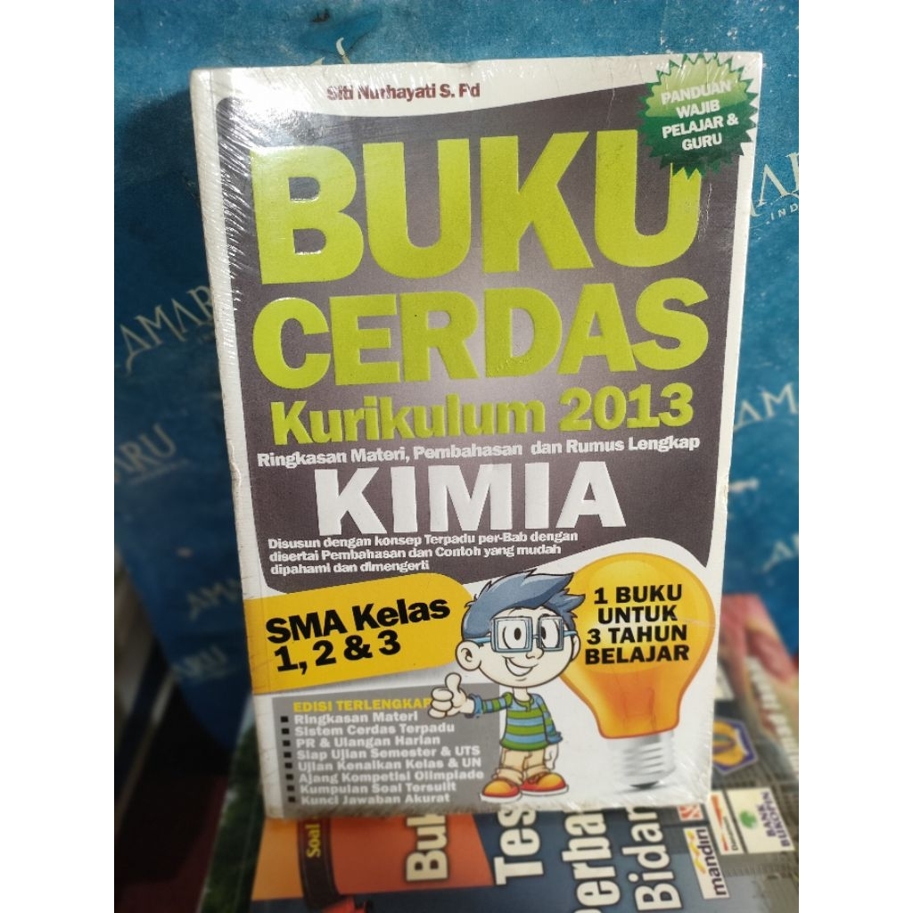 ORIGINAL BUKU CERDAS KURIKULUM 2013 KIMIA SMA