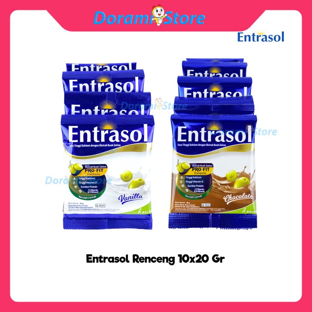 Entrasol Renceng isi 10 Sachet Aneka Rasa