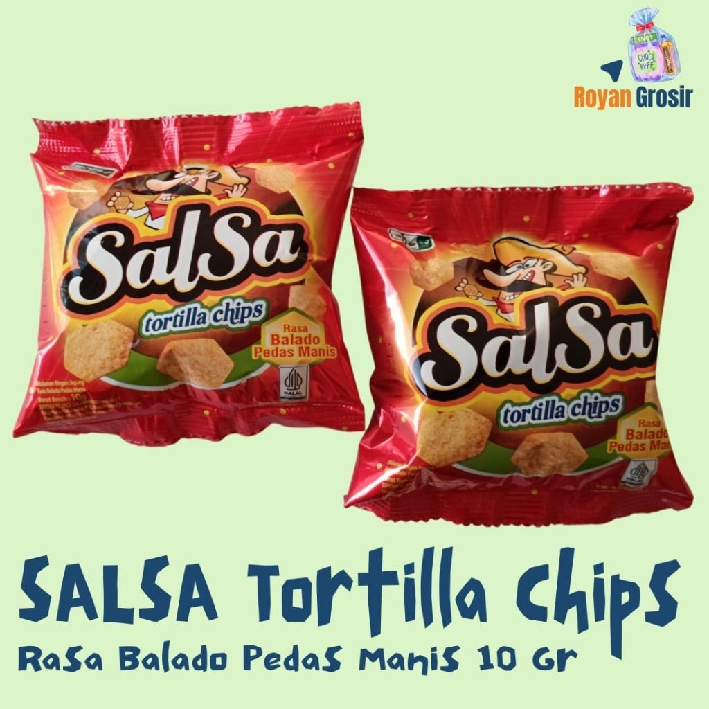 Salsa Tortilla Chips Snack Jadul