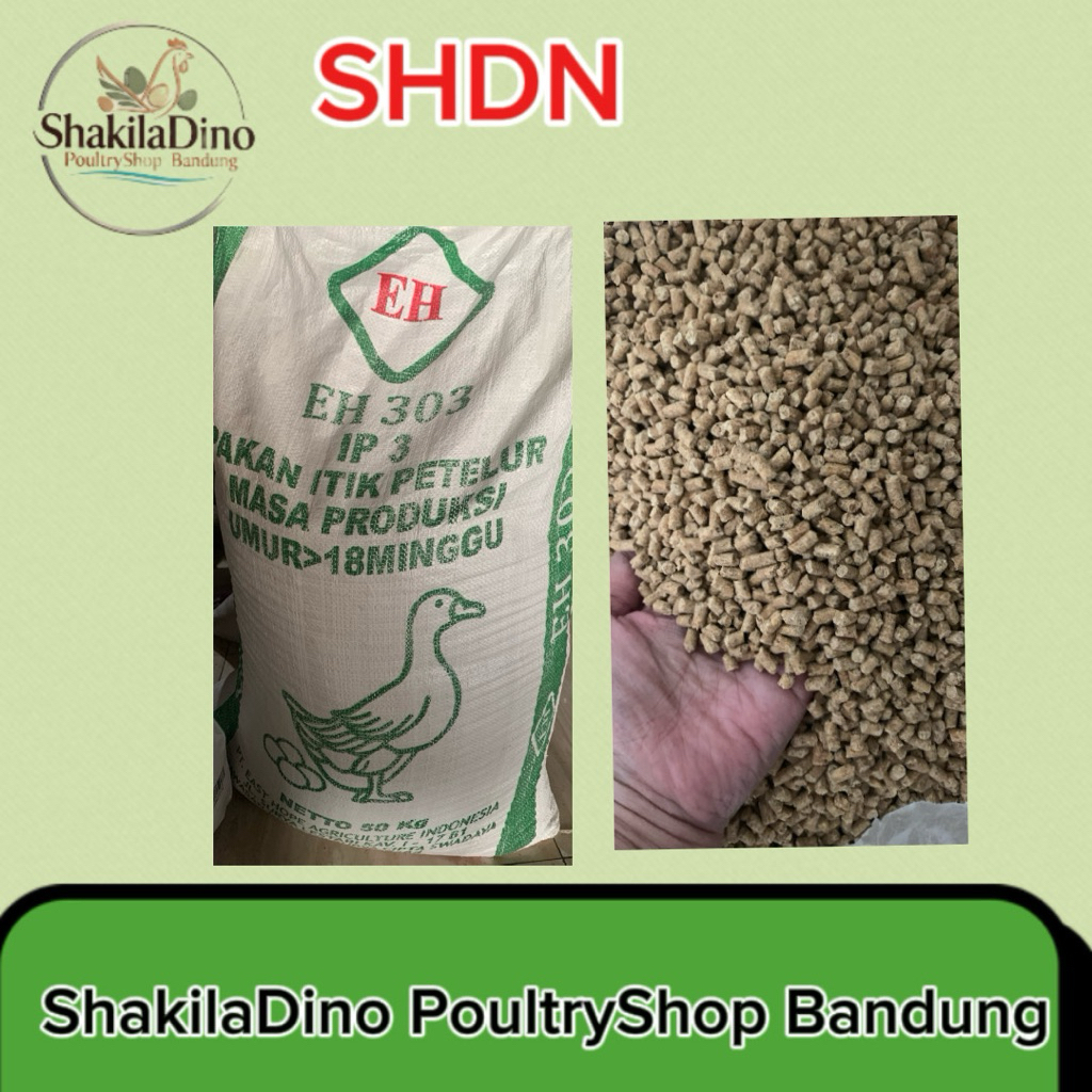 Pur Pakan Jadi EH 303 Untuk Bebek,Itik Petelur Repack 1kg