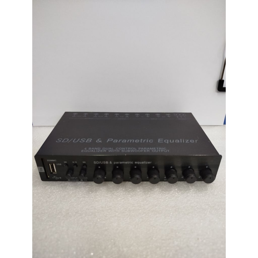 pre amp parametrik equalizer