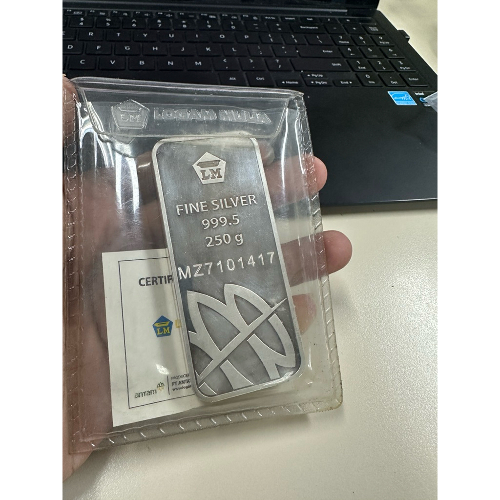 Perak ANTAM 250 gram (2021)