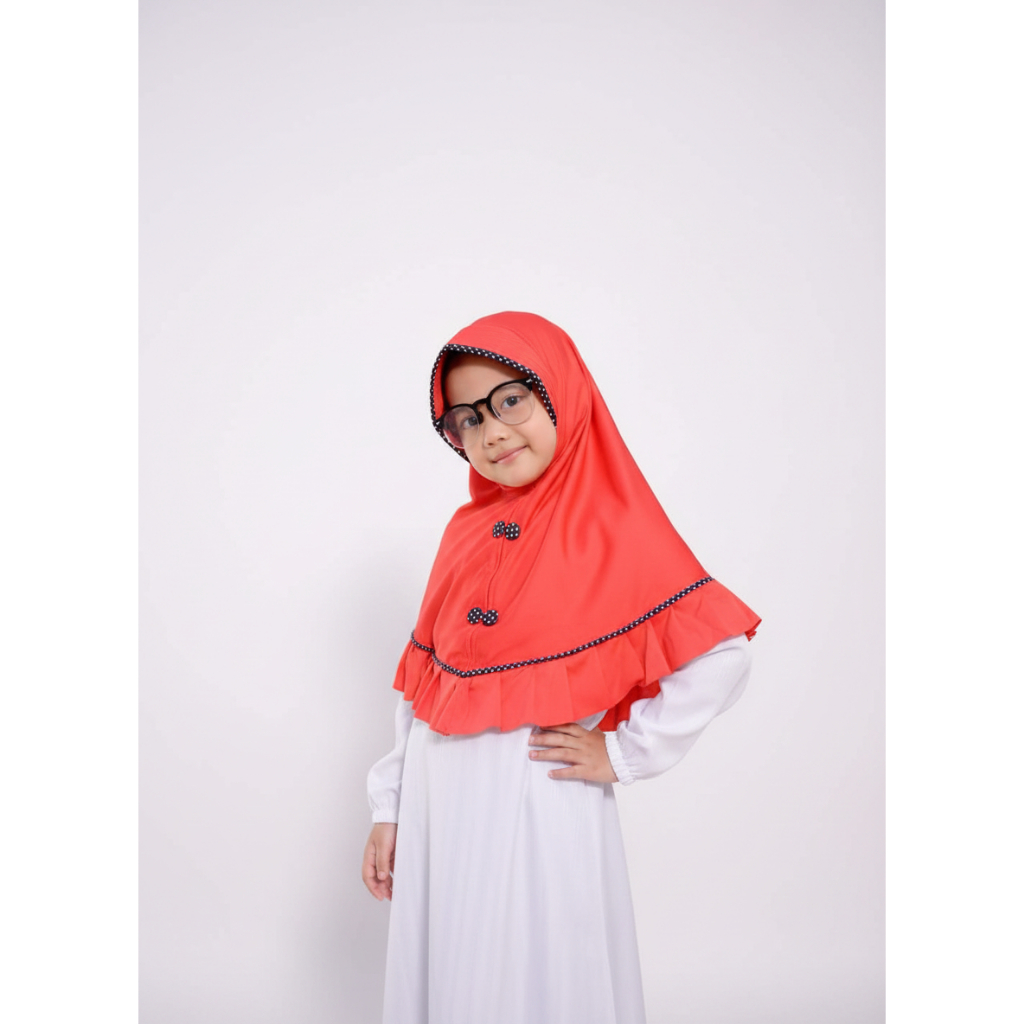 Hijab Anak Indi Pet Antem Jilbab Anak Perempuan Hyget Super All Size 3-7 Tahun Kerudung Anak Lucu Ny