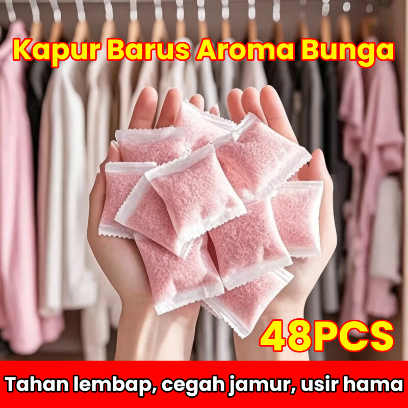 Kapur Barus Aromaterapi Anti Ngengat Lemari Anti Jamur Penghilang Bau Tahan Lama Pewangi Pakaian