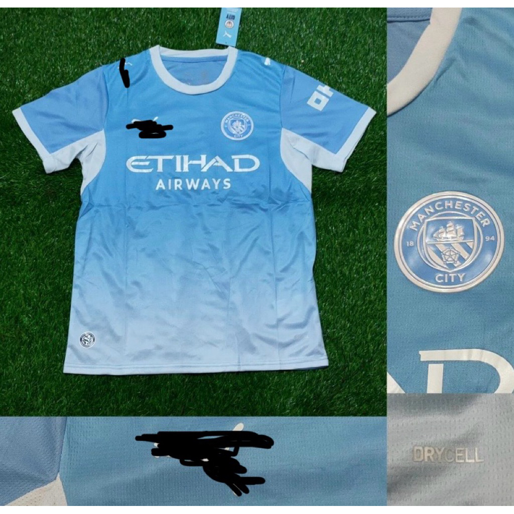 Jersey Kaos Baju Bola Man Mancester Manchester Citi City Home Away 3rd Third Special Edition Edisi S