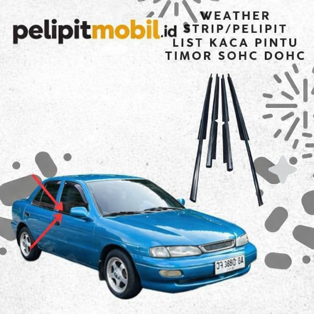 LIST PINTU KACA MOBIL NAIK TURUN PELIPIT MOBIL TIMOR SOHC DOHC
