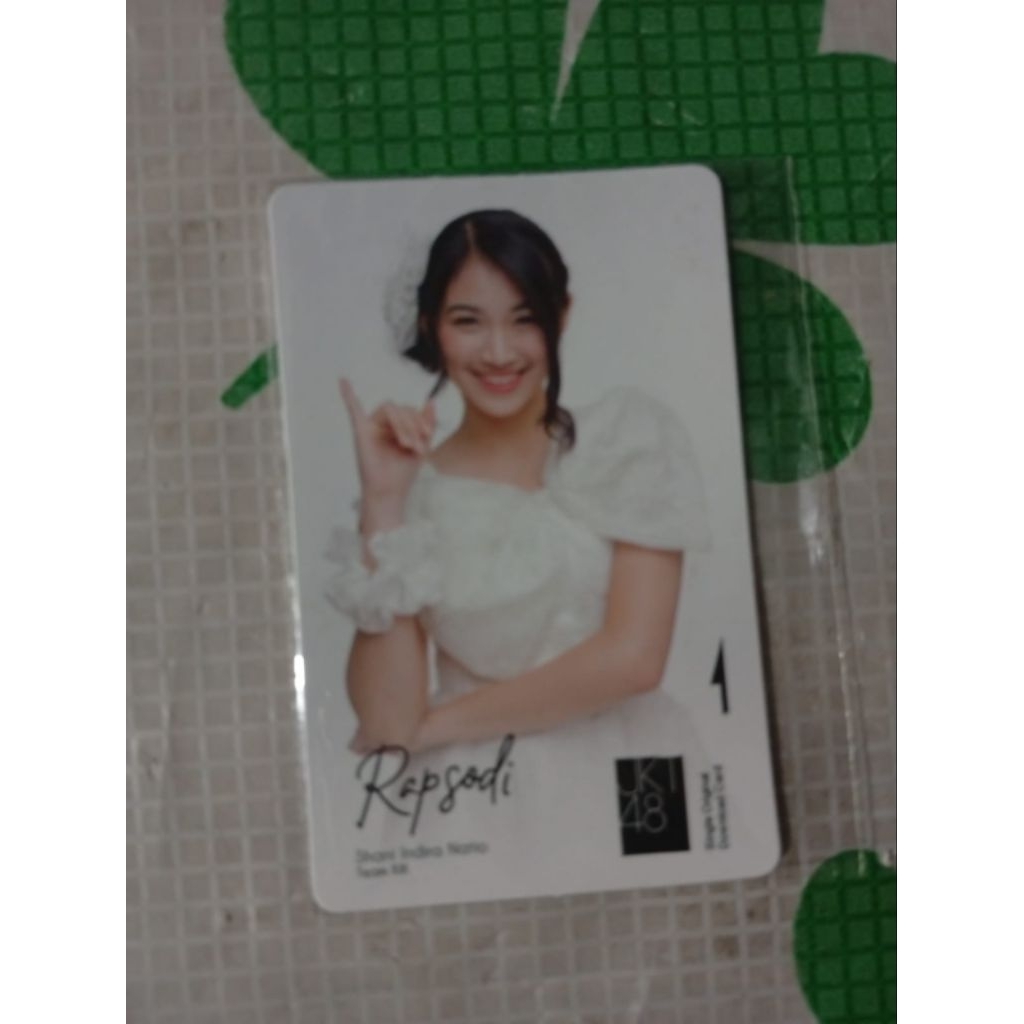 Music Card Shani Rapsodi JKT48