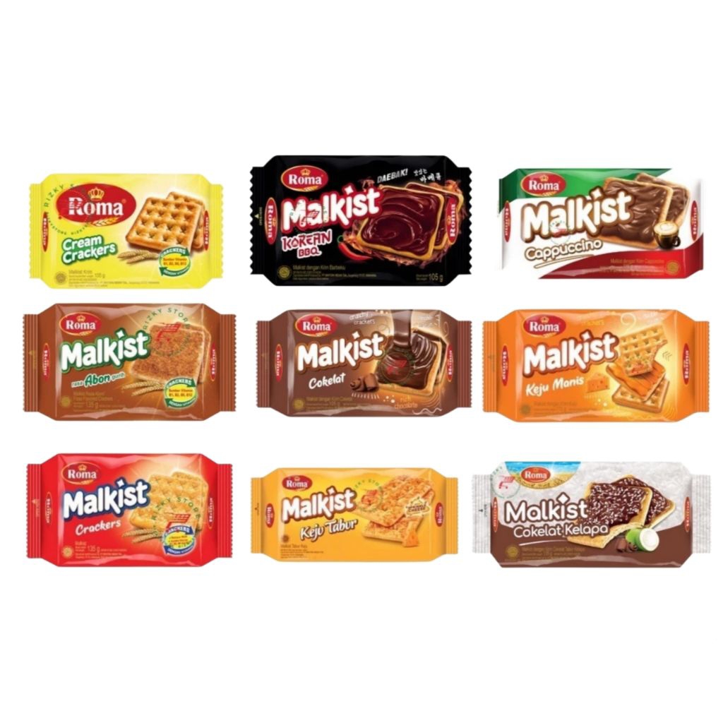Roma Malkist Crackers Pack 90g