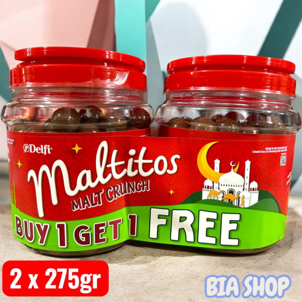Cokelat Maltitos 275gr Buy 1 Get 1