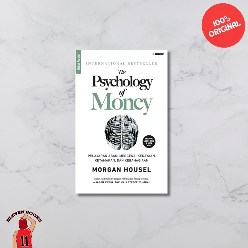 Eleven Books Buku Terjemahan The Psychology of Money (Edisi Revisi) - Morgan Housel