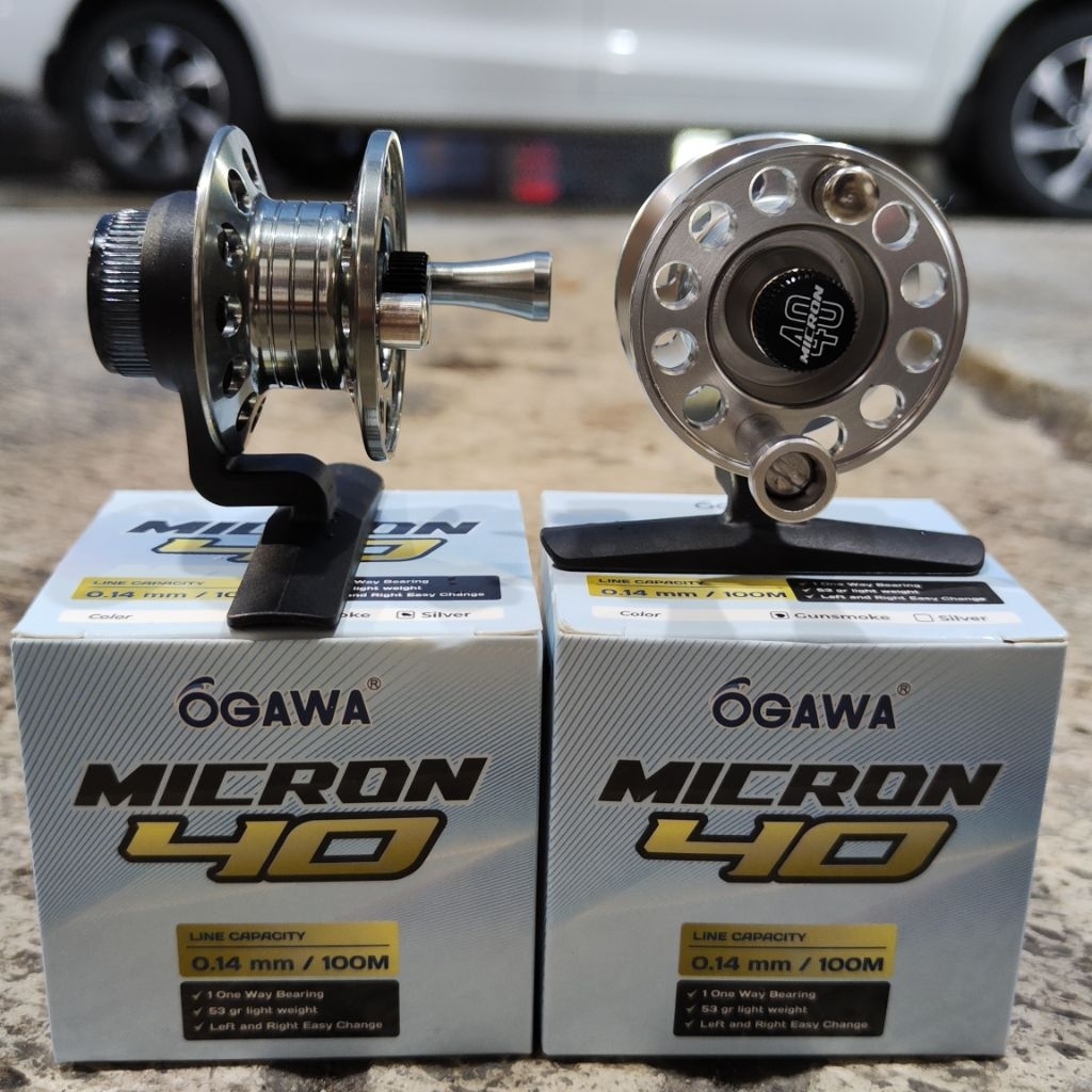 reel tokos / fly reel OGAWA MICRON 40 STAINLESS