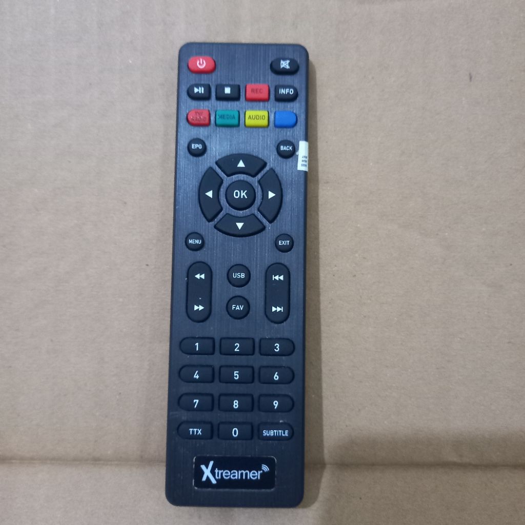 Remote Remot STB Xtreamer Original Asli . Set Top Box .