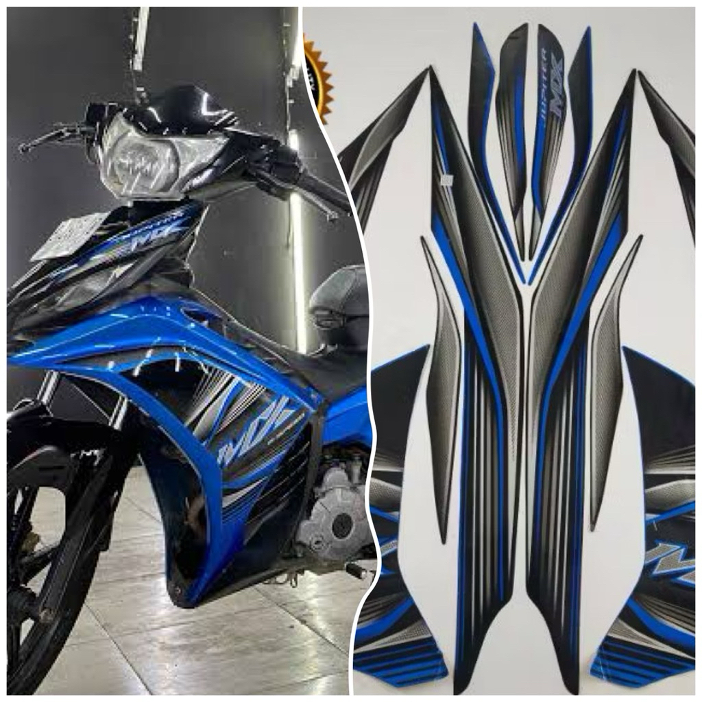 STIKER STRIPING MOTOR YAMAHA JUPITER MX 135 2012