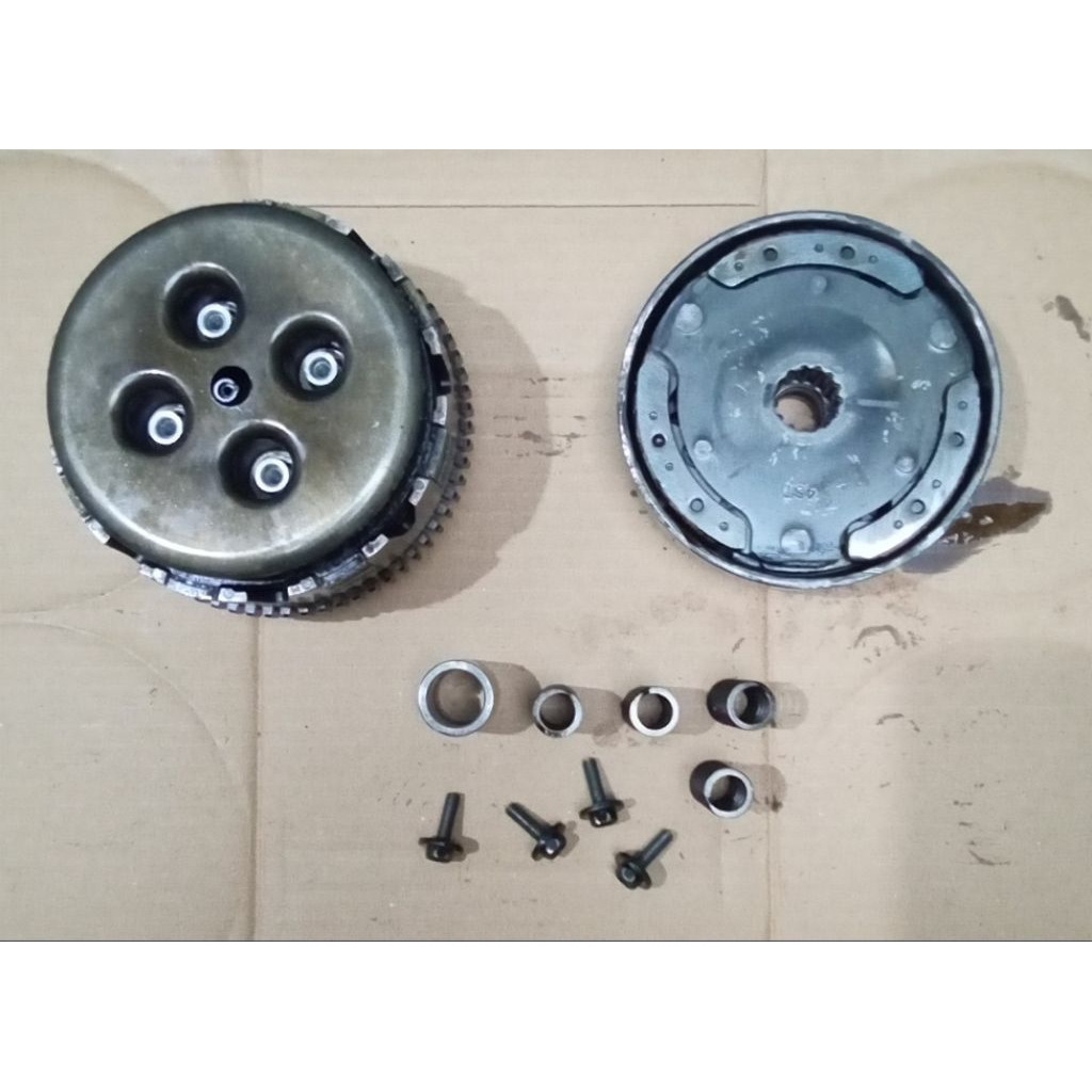 Rumah kopling yamaha vega r lama pnp vega r new full set kampas ganda original