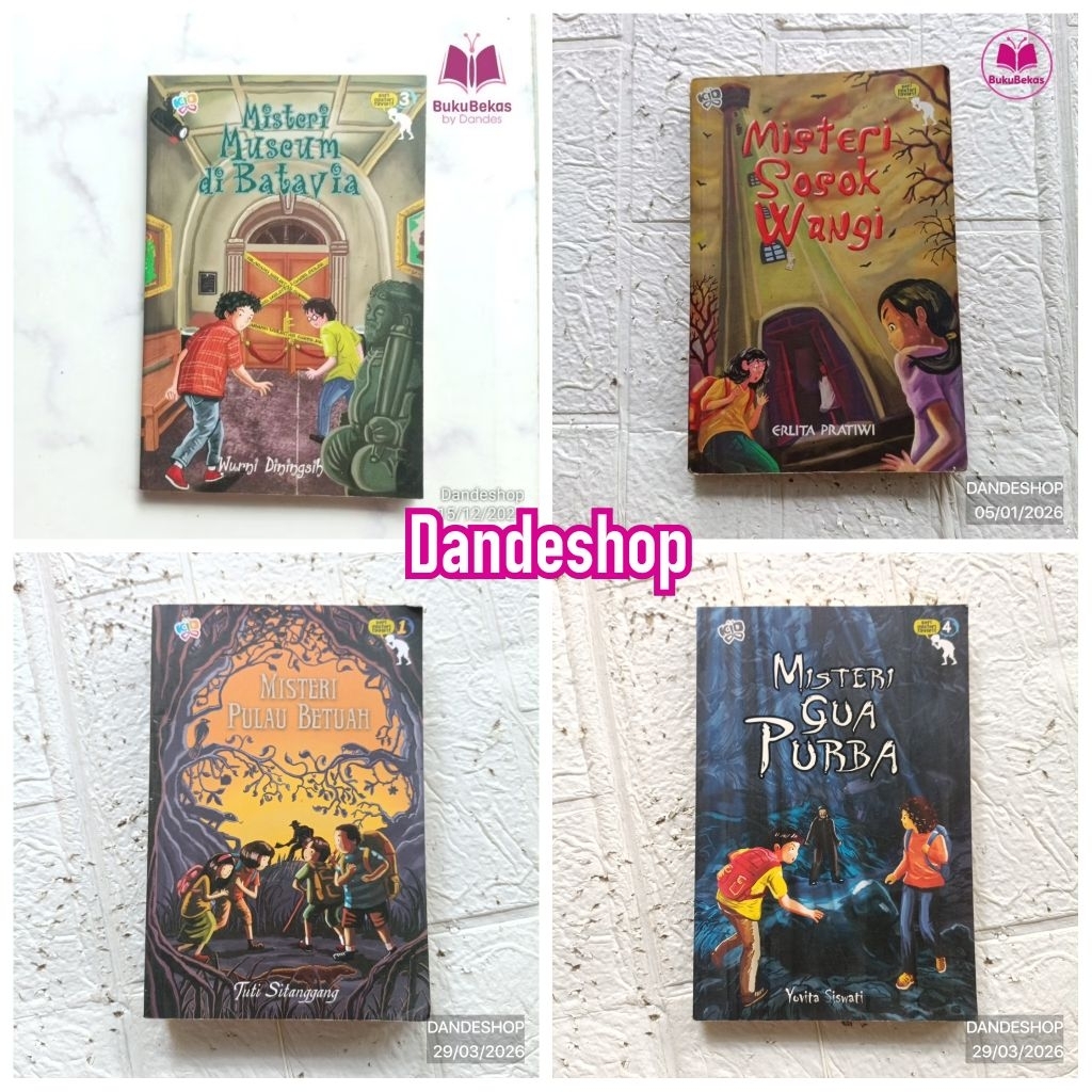 Seri Misteri Favorit KIDDO (pilih judul) - Buku Cerita Novel Anak Bekas kpg