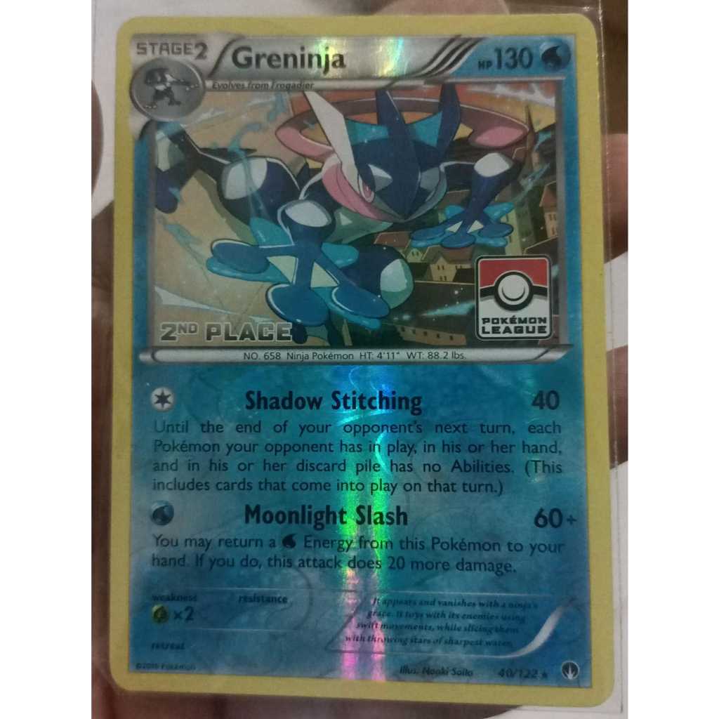 Kartu Pokemon Greninja 2nd Place