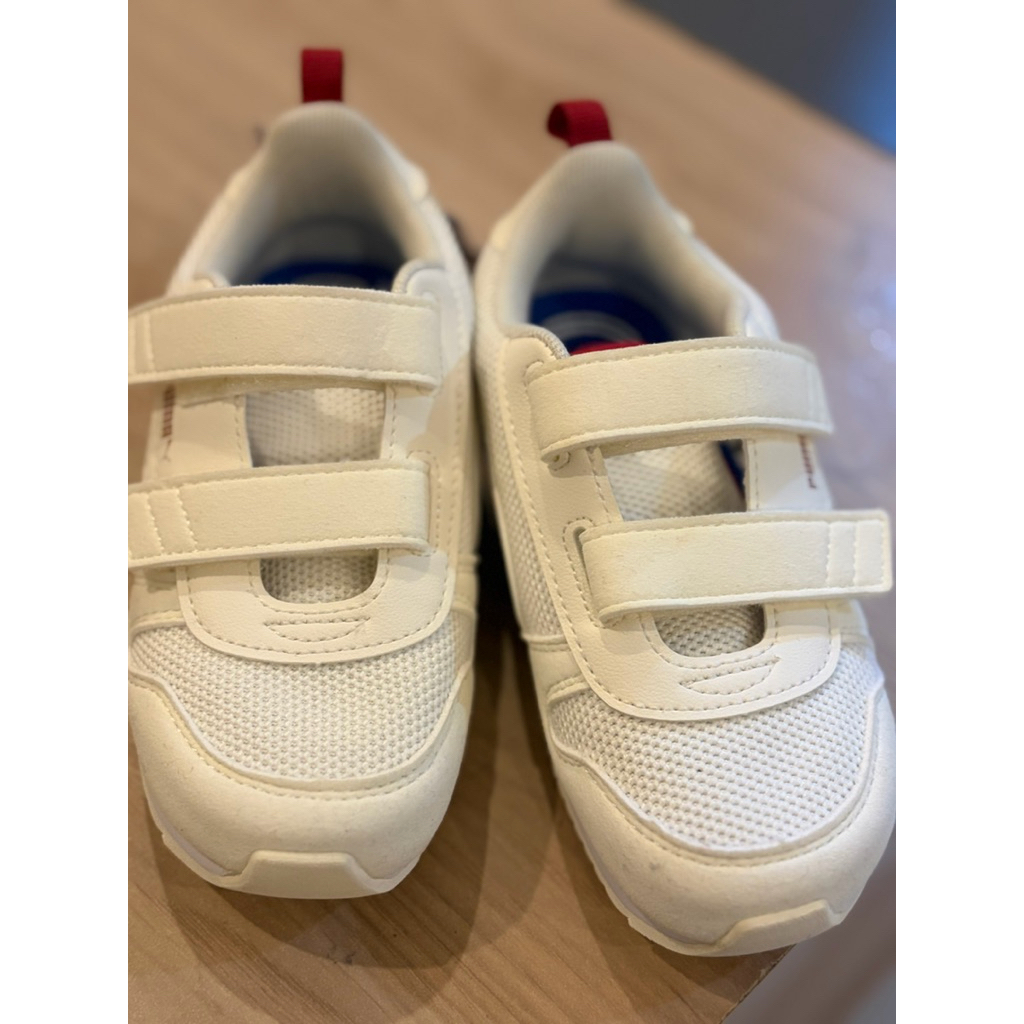 NEW PUMA Kids R78 Summer Camp V PS Warm White-Blue Boys Shoes