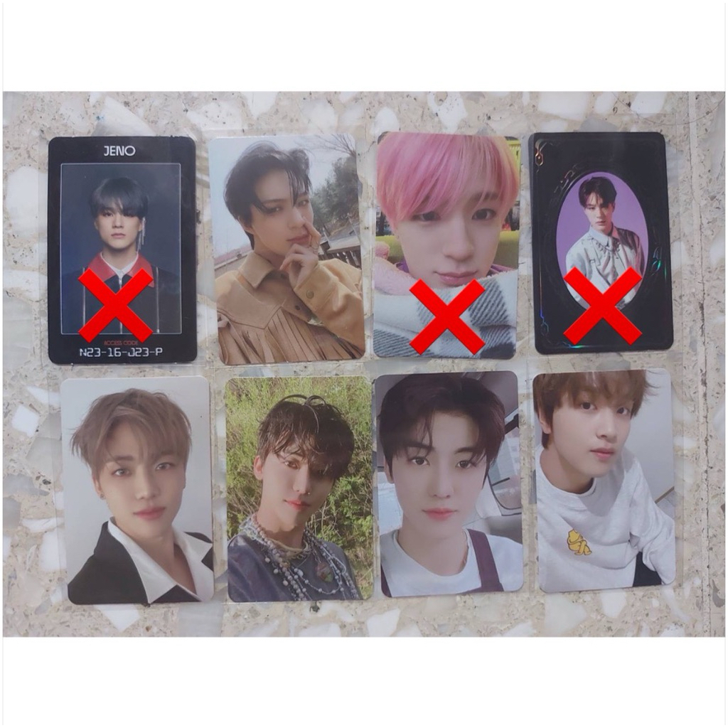 Official Photocard PC Jeno, Jaemin & Haechan - NCT 2020/Hot Sauce/Hello Future/Glitch Mode