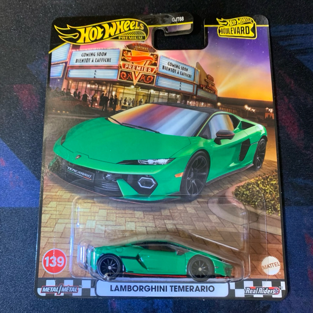 hot wheels premium lamborghini temerario