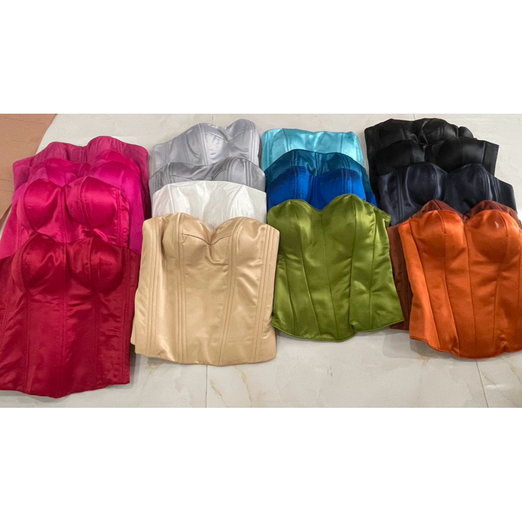 bustier kebaya premium bertulang banyak