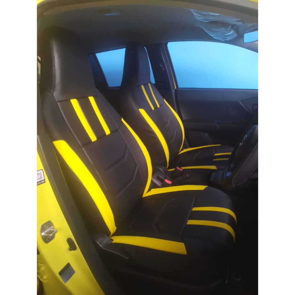 Sarung Jok Zeus mobil Ayla Agya full set