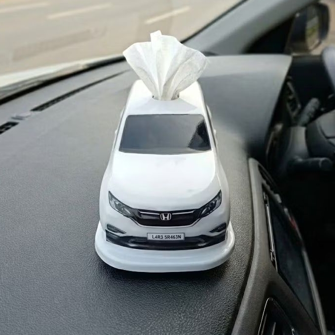 (Crv Gen 4 2013 - 2015) Tempat Tisu Mobil 3D Bentuk Mobil Asli Untuk Interior, dekorasi, souvenir, d