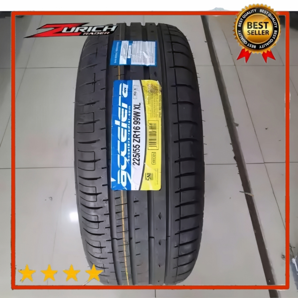 Ban Mobil 225 55 R16 Merek Accelera Phi-R Ukuran 225/55 R16 Tubles