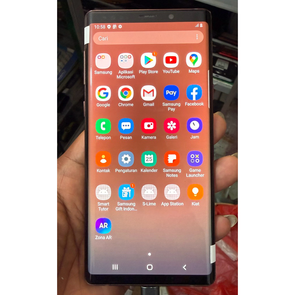 lcd touchscreen+frame samsung Note 9 SM-N960F original copotan