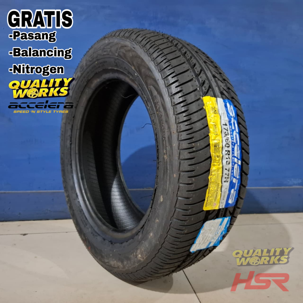 BAN MOBIL 175 60 R13 ACCELERA GAMMA - BAN MOBIL RING 13 UKURAN 175/60 R13