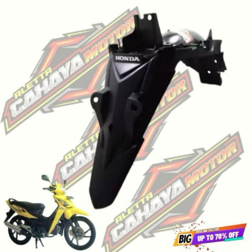 spakbor belakang revo 110 lama revo lancip