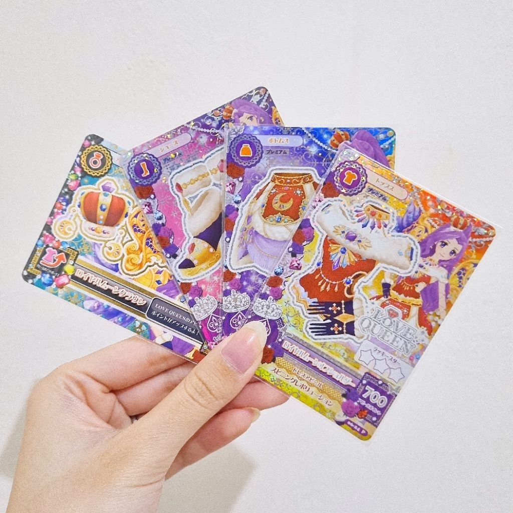 Aikatsu Card Kartu Premium Royal Moon Mizuki Japan JP Original