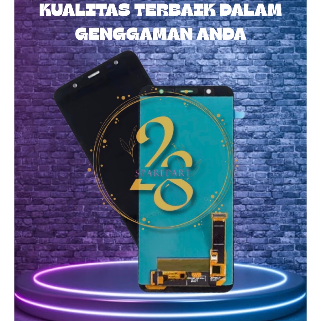 LCD TOUCHSCREEN SAMSUNG J810 - J8 2018 ORG OLED - LCD FULLSET