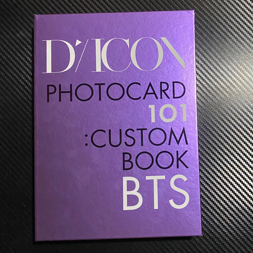 BINDER ONLY binder dicon 101 BTS official