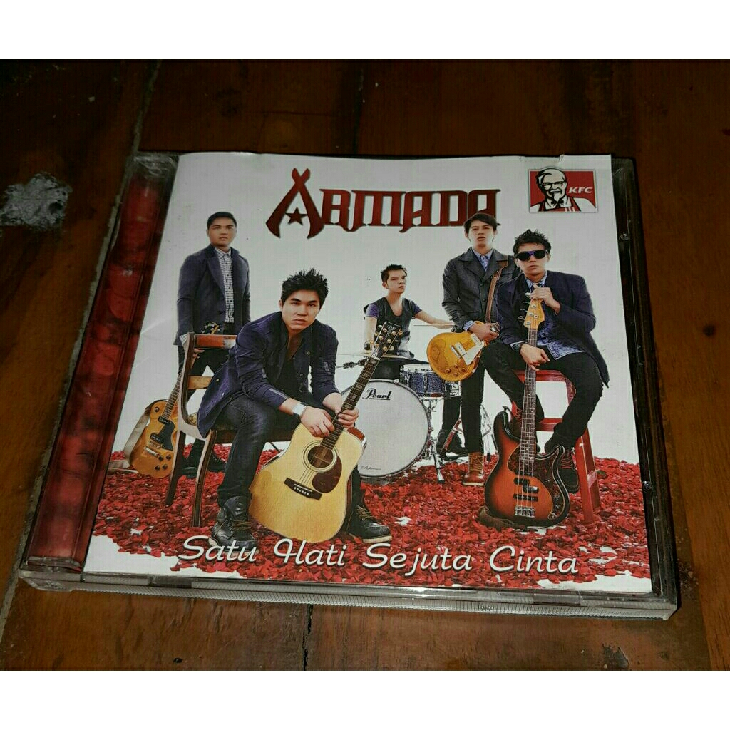 CD musik Armada satu hati sejuta cinta